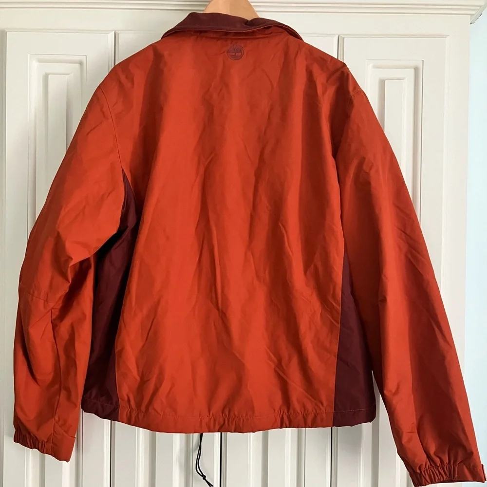 Timberland Weathergear Zip Up‎ Fleece Lined Jacket Size Large